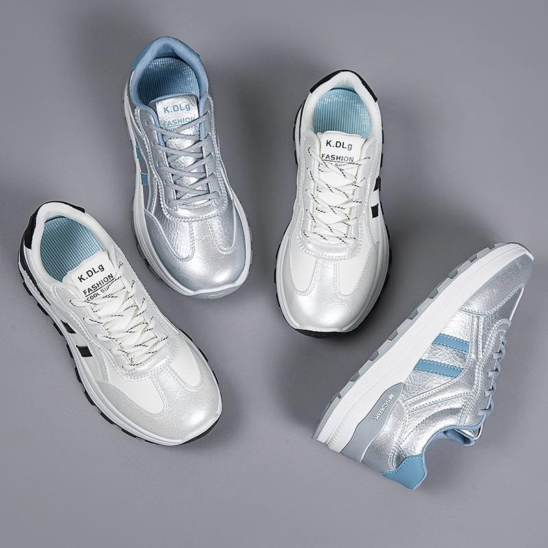 New autumn casual sports shoes women's commuting versatile senior sense heightened dad shoes women