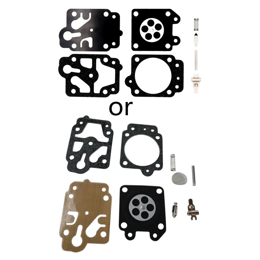Eight-piece Set Diaphragms Carburetor Repair Rebuild Gasket for 26cc 33cc 43cc 49cc 52cc Quad Dirt Pit Bike Motorcycles