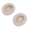 2 Pcs Ear Pads for WH1000XM3 Protein Leather Memory Foam Headset Replacement Ear Cushions Grey