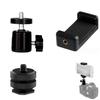 1/4" Obrotowy Mini Ball Head Screw Tripod Mount do GoPro 12 11 10 9 Insta360 X3 DSLR Camera Camcorder Light Bracket Akcesoria