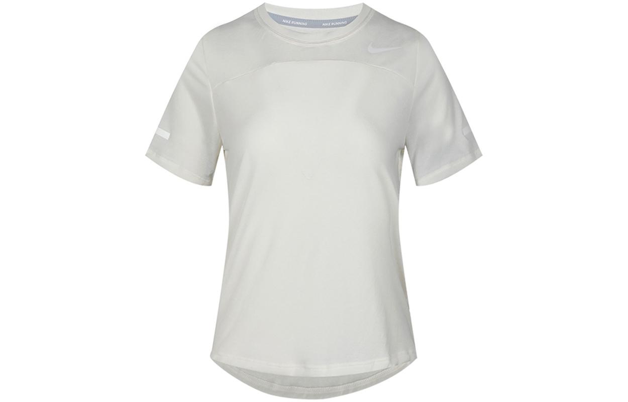 

Nike T Shirts Women s White Crew Neck Moderate Straight Fit CJ2432-110 XL