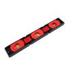 Folding Level Ruler 3 Sections Foldable 45 90 Degree Multi Angle Measuring Tool with Bubbles and Magnets