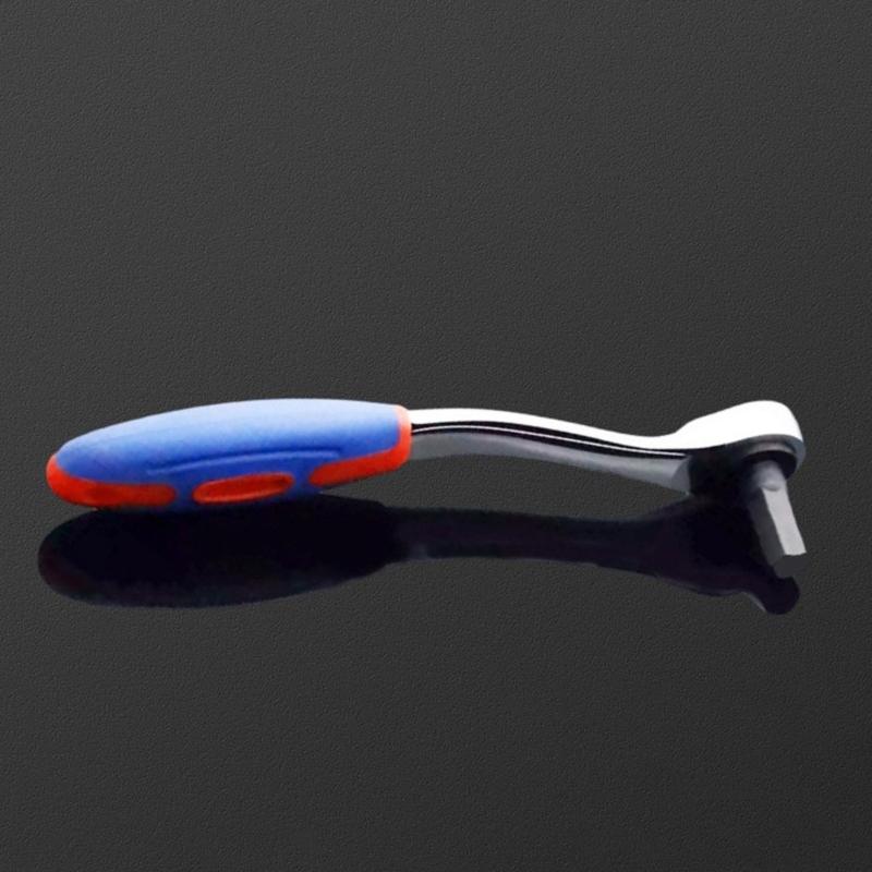 Mini Ratchet Wrench 72 Teeth Quick Socket Batch Head Ratchet Wrench Rod Screwdriver Bit Tool Wrench Repair Hand Tool