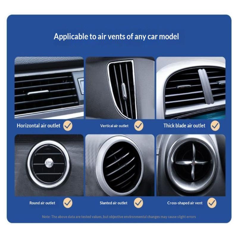 Cute Car Mobile Phone Bracket Creative Car Air Outlet Clip Mount Phone Fixed Support Bracket Holder