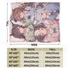Uma Musume Anime Blanket  Super Warm Comfortable Plush Throw Blanket For Couch Bed Camping Flannel Bedspread Bed Cover