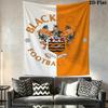 Blackpool Football Club Wall Tapestry Aesthetic Wall Hanging Printed Fabric Blanket Decorative Tapestries for Bedroom Living Room Home Decor