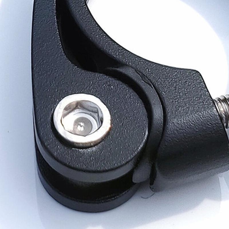 Road Bike Seat Tube Clip Bike Saddles Seat Clamps Bicycles Seatpost Clamp Aluminum Alloys Seat Tube Clamp Rings Enduring
