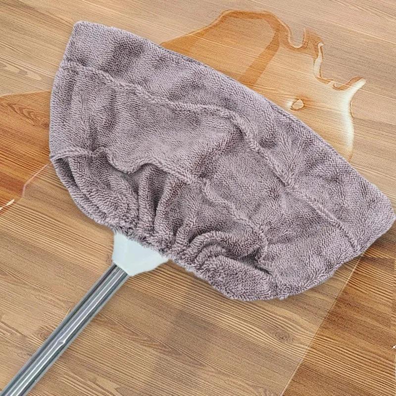 Broom Cloth Cover Washable Cleaning Covers for Efficient Sweeping and Mopping Reusable Floor Mop Wipe Home Cleaning Accessories