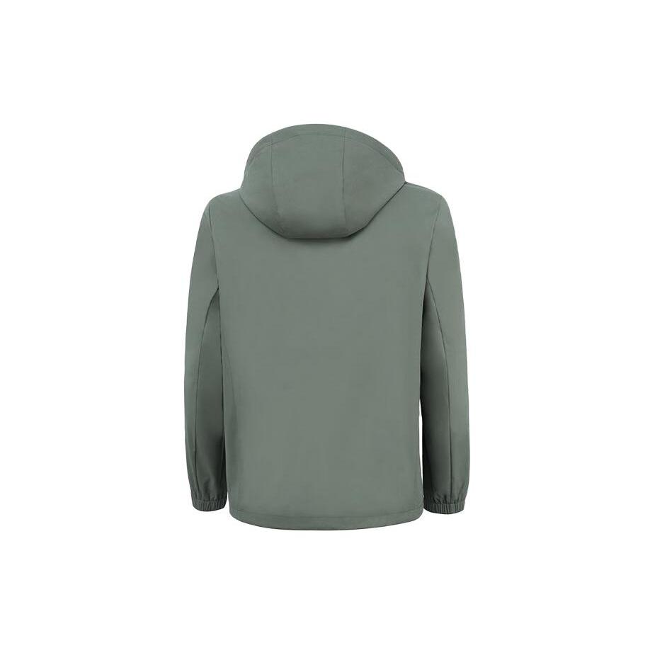 Li Ning Fitness Series Jacket Men's Gray Green AFDT753-2