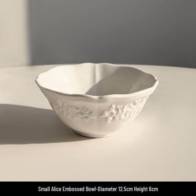 Тай Лайф Французская Ретро Кружевная Керамическая Десертная Тарелка