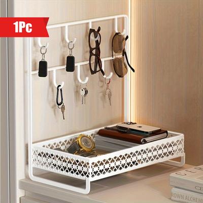 1 Piece Metal Entry Key Holder for Keys, Masks, and Accessories Perfect for Home or Office Decoration