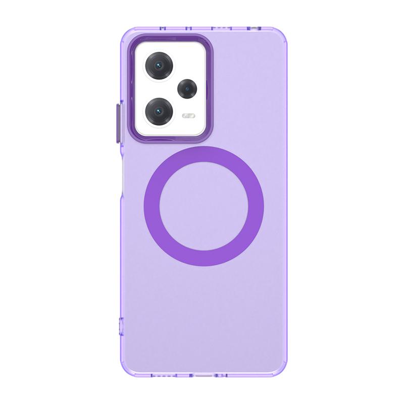 Magnetic Adsorption Wireless Charge Clear Case For Xiaomi Poco X5 Pro Transparent Case For Poco X5 Pro Case For Poco X5 Pro 5G