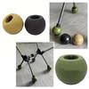4Pcs  Furnitures Feet Protector Moon Chair Foot Cover Outdoor Camping Chair Foot Protector Nonslip Rubber Feet Pad