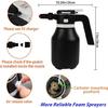 High Performances Ergonomic 2L Foam Sprayer Applicator With Strong Electric Jet For Auto And Home Cleaning Detailing Needs