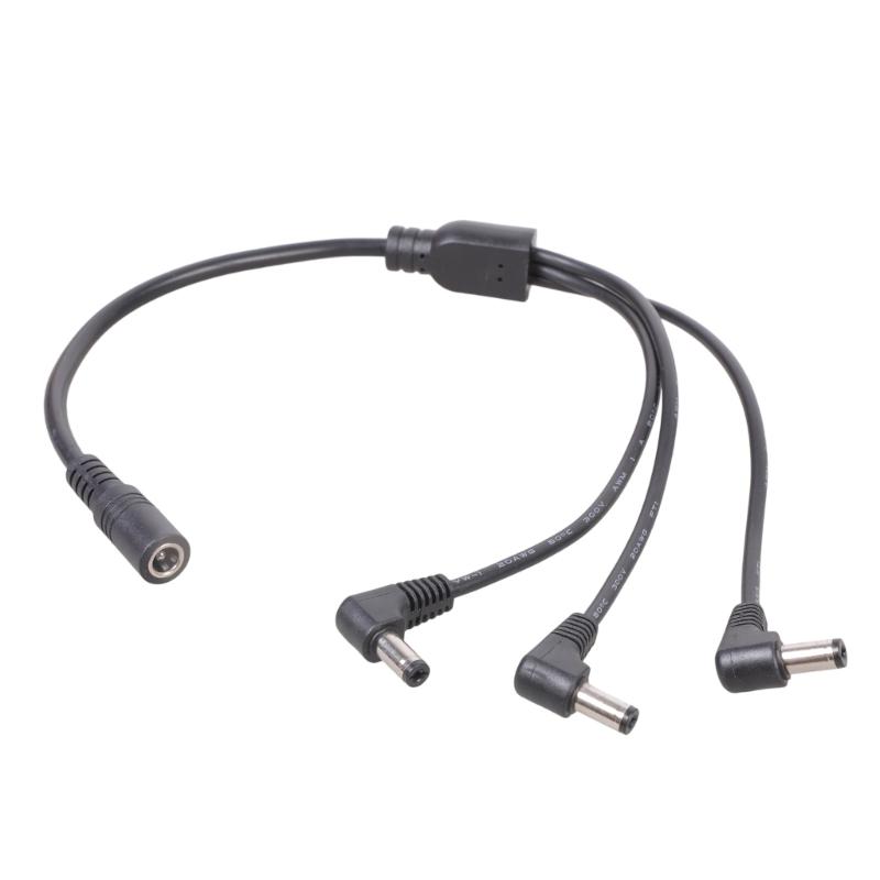 DC5521 Y Splitter Power Cable 5.5x2.1mm Female To 2/3/4 Male Extension Cord for CCTV LED Light Bar 40CM