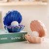Luminous Pearl Shell Jewelry Box & Dreamy Ceramic Lamp
