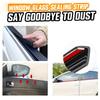 4PCS Car Rubber Window Seal Strip Side Window Gap Filler Noise Insulation Waterproof Windproof Dustproof V-Shape Sealing Strips