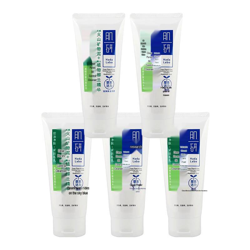 

Mentholatum Hada Labo Clear Pore Oil Control Facial Cleanser 5-Pack
