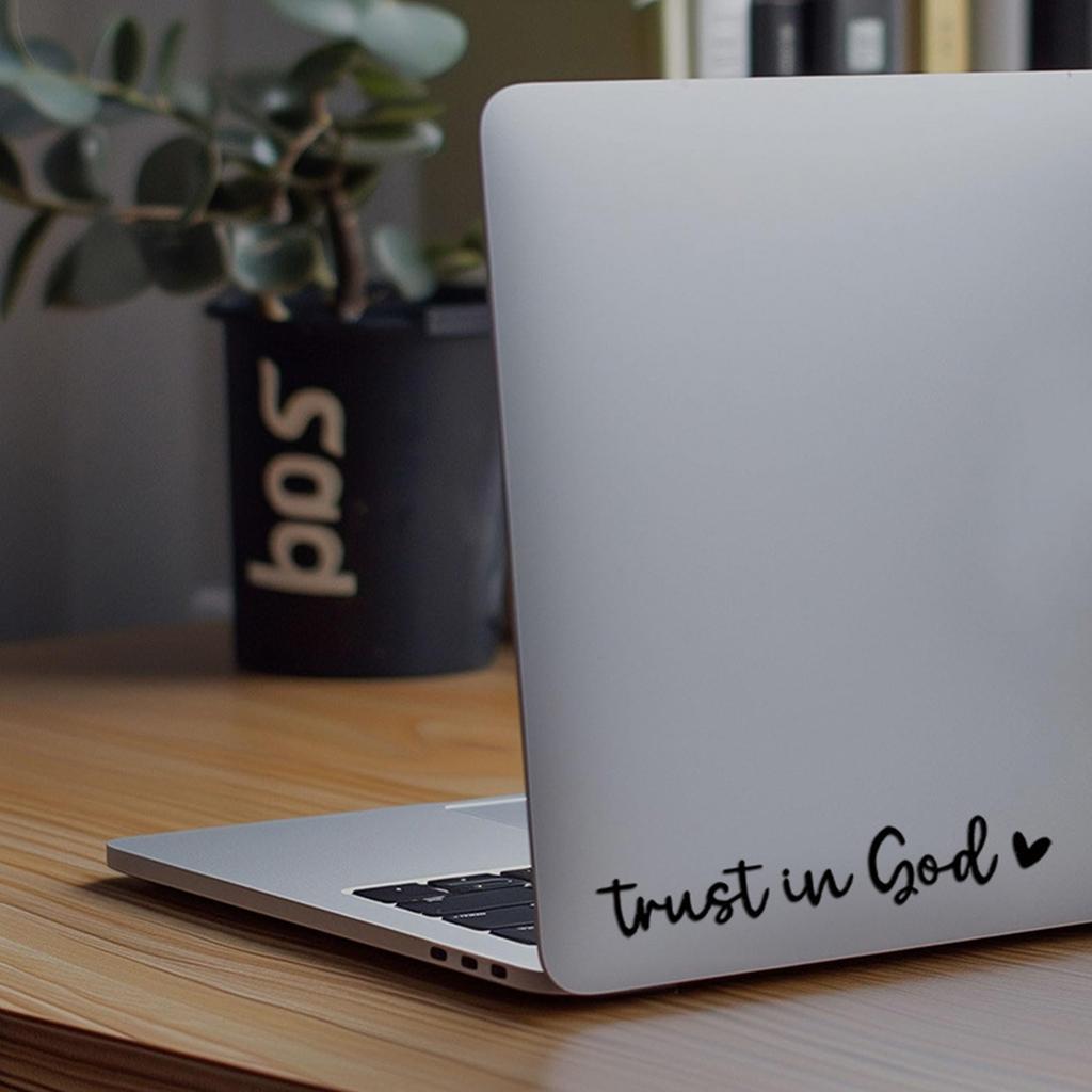 Reflect Your Faith Trust in God Decals Motivational Vehicle Decals Removable & Vibrant Reflection set for Car Rearviews