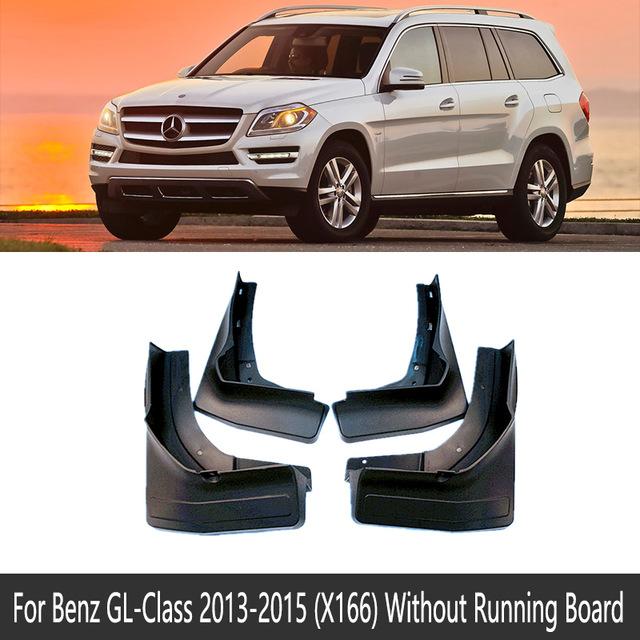 4 PCS for Mercedes Benz GL Class 2013 2014 2015 Mudguards Mudflaps Fender Guards Mud Splash Accessories GL350 GL400 GL450 GL500