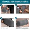 Stretch Armrest Covers (Set of 2) – Anti-Slip Spandex Jacquard Furniture Protectors for Chairs, Sofas & Recliners – Washable & Durable Slipcovers