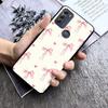 Pink Bow Tie Funda Phone Case For Motorola Moto G85 G55 G05 G14 G75 G31 G50 G10 G20 G30 G60 G13 G32 G84 G54 G53 G72 G24 Power