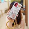 Cute Creative Phone Case For ZTE Blade V40 Vita/A72 Waterproof Personality Cartoon Bracelet Funny Dirt-resistant Ring