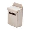 Authentic Miniature Flip Mailbox Model for Nostalgic Miniature Scenes