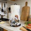 Free Standing Rooster Tissue Holder Ornament Funny Tissue Stand Roll Paper Towel Holder Home Decor Tissue Storage Rack Bathroom