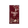 High-End Frosted Wedding Red Envelope with Double Happiness Design