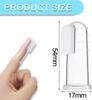 Soft Silicone Pet Finger Cots Toothbrushes Dog Brush Bad Breath Teeth Care Cleaning  Tool Cat Scrub Pet Tooth Cleaner Supplies