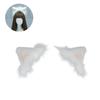 Realistic Wolf Ear Headbands Carnivals Party Plush Headpiece Movie Enthusiasts Party Role Play Animes Makeup Hairband