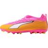 Ultra 6 Match Comfortable Durable Non-Slip Wear-Resistant Breathable Low-Top Soccer Shoes Kids Sneaker Pink Orange 108973-05