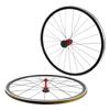700C Road Bike Wheels Front&Rear Clincher Rim Brake 7/8/9/10/11 Speed Bike Wheel Detachable Design Black Sealed Bearing Black