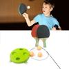 Tischtennis Sport Trainingsgerät Verstellbares Ping Pong Sport Trainingsspielzeug mit Saugfußbasis