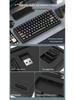 Kit de clavier mécanique sans fil Bluetooth à monter soi-même, RVB, trois modes, 84 à 108 touches