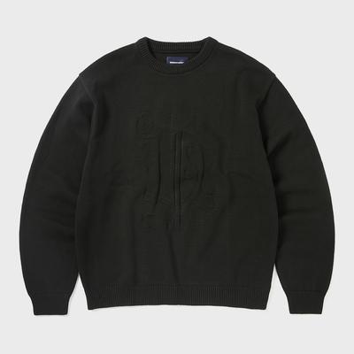 ThIs Is Never That FortuNa N Logo Sweater Black