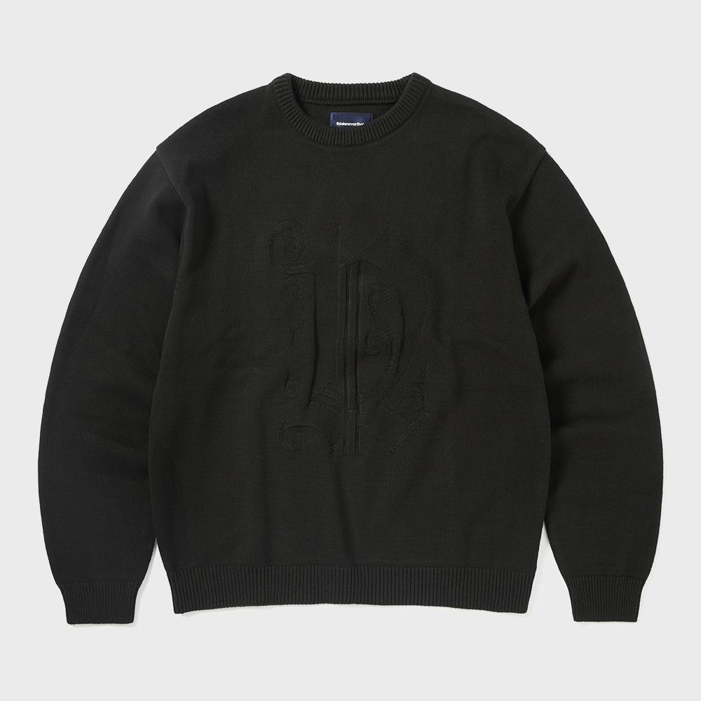 Этот свитер с логотипом ThIs Is Never That FortuNa N Черный S