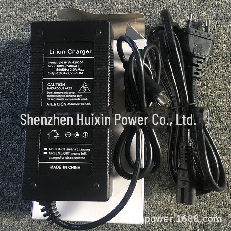 Cargador Universal 42V 2A para Patinetes Xiaomi M365, Pro, Pro2, 1S - Enchufes US, UK, AU, EU