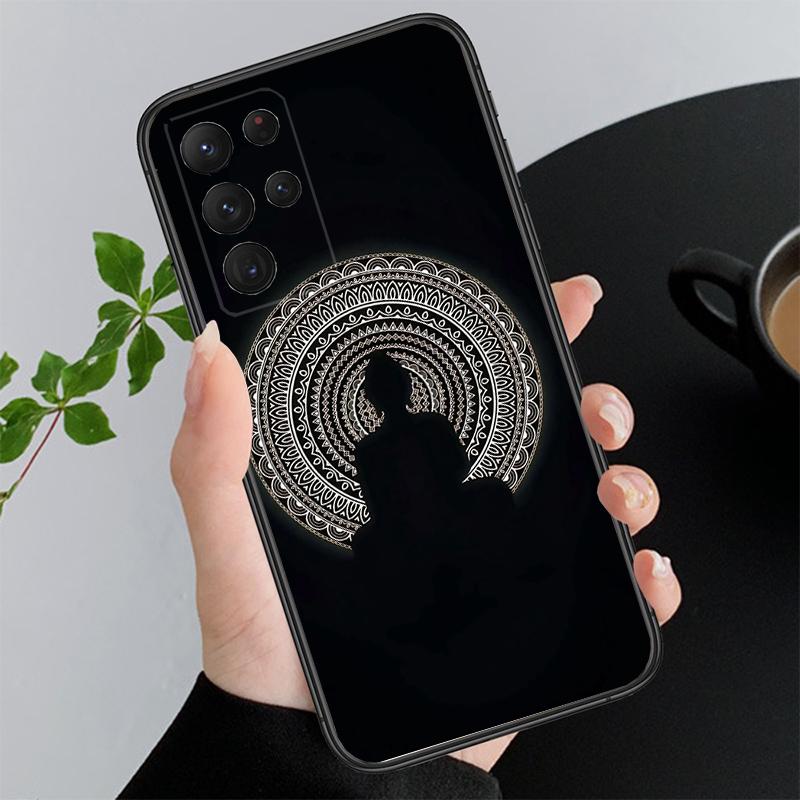 Buddha Art Design Funda Phone Case For Samsung Galaxy S26 S25 S24 S23 S22 Ultra S23 S22 S25 Plus S24 FE S26Edge