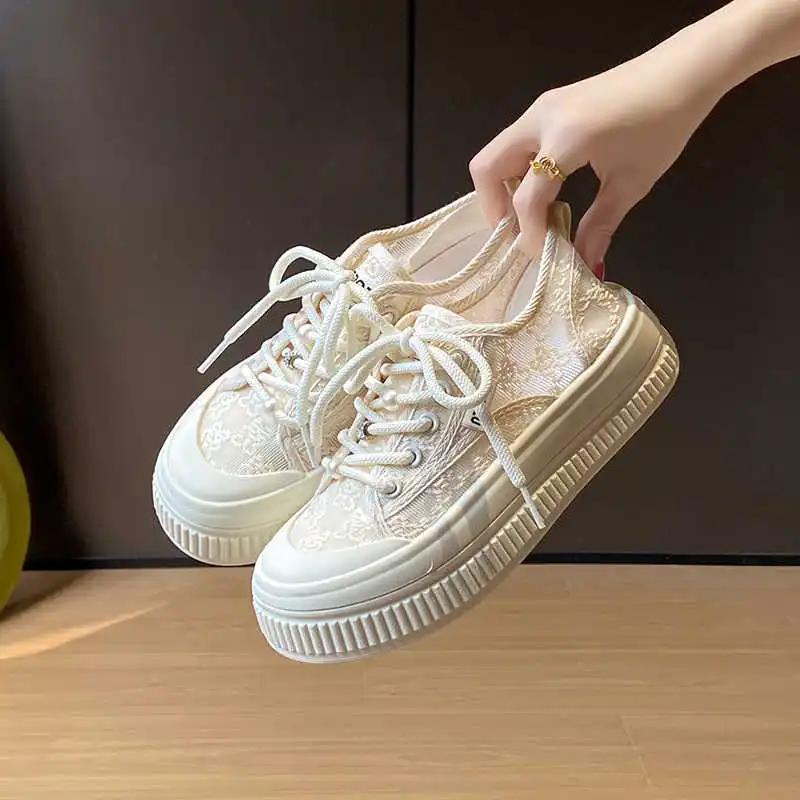 Fashion With Holes Spring Luxury Woman Boot Woman High Sneakers Shoes Boot For Sport Sneekers Retro Teni Design Novelty Deporte