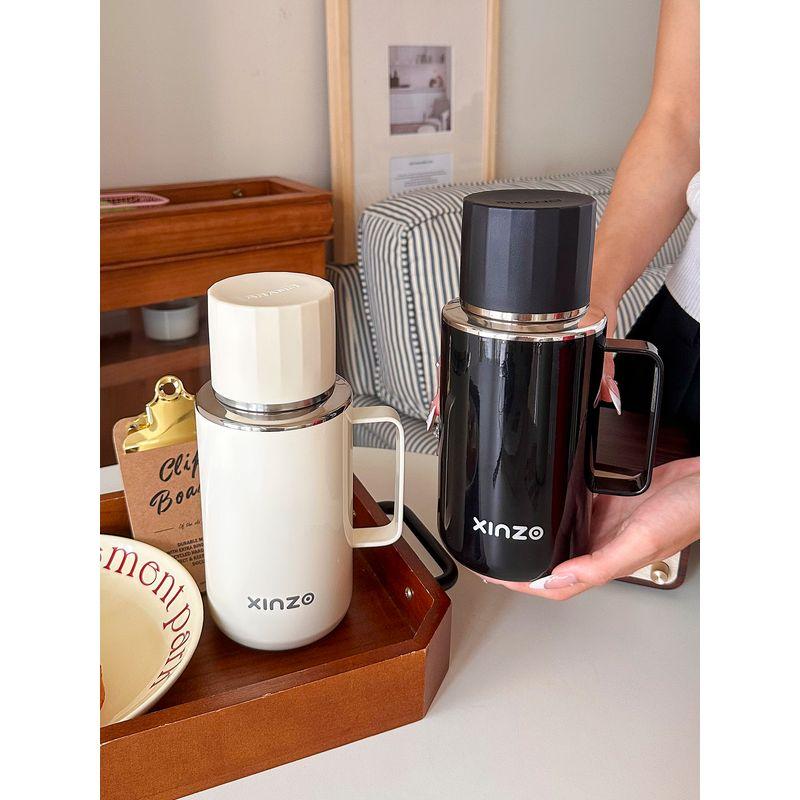 Simple Large Capacity Vacuum Cup Women Good-looking Household Kettle Office Portable Coffee Pot Tea Separation Braised Tea