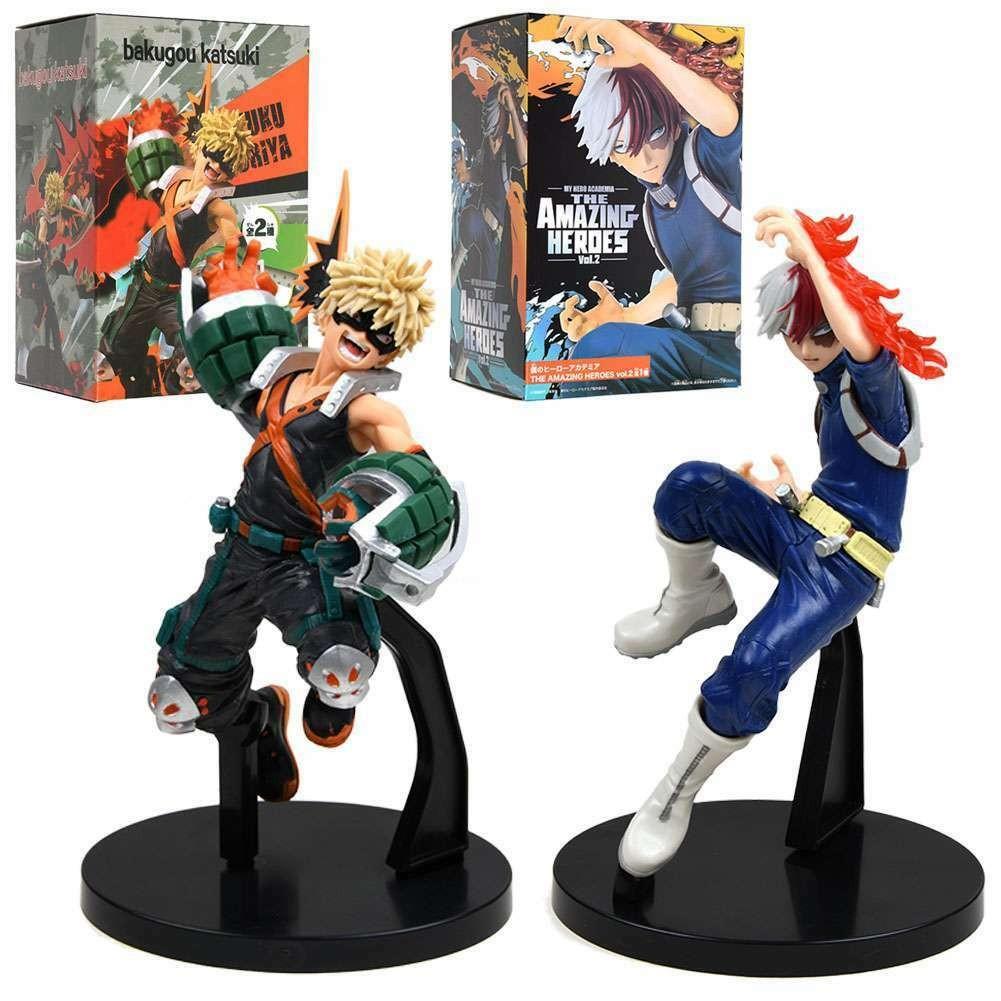 Todoroki Katsuki Bakugou Shoto Pvc Action Figure Kids Toy Gift