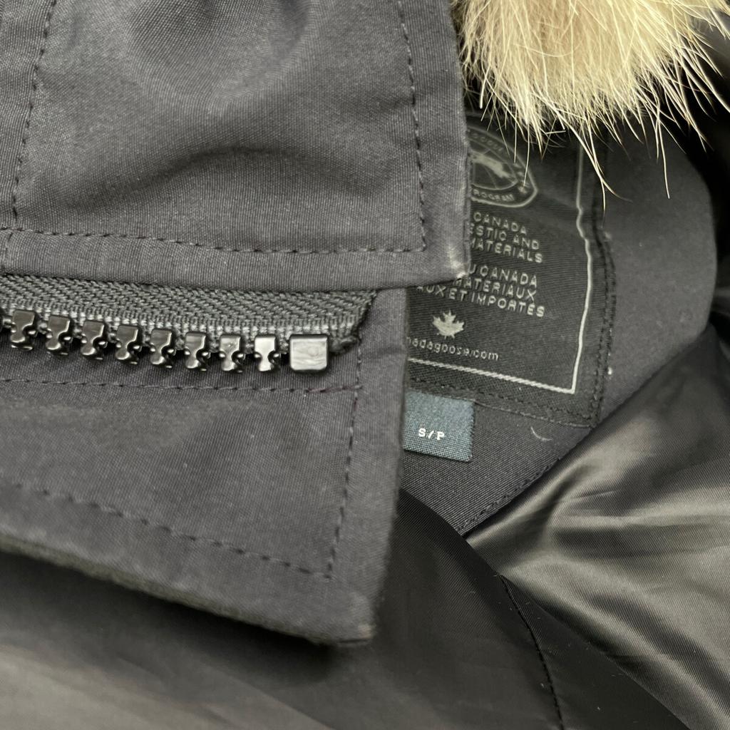 Canada Goose 3426MB Black Label Chateau Parka Down Jacket Coat S blackUsed