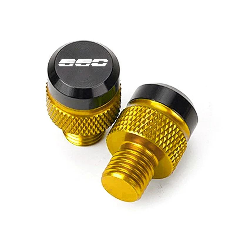 Motorcycle Rearview Mirror Hole Caps Plug Screw For Triumph Trident 660 Tiger 800 900 GT speed triple 1050 street triple 675/R