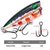 Micro Lure Wave Crawling Fake Bait3DPrint4cm3.2gFloating Water12Bionic Lure for Bass and Mandarin Fish