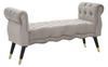 Bench Paris Gray Gold Cm 120X40X60
