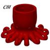 Pen Holder 3D Printed Holder, Octopus Shape Pencil Cup, Cute Creative Stand Ocean Animal Desktop Organizer for Home Office Accessory