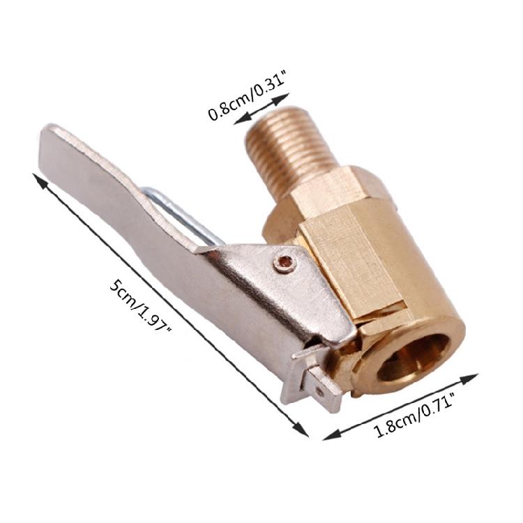 8mm Zawór do Dętki Samochodowej Złączka Adapter Dysza Pompy do Pompowania