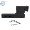 Rear 2 Inch Receiver Hitch Extension With 4 Inch Lift Drop 7500LB + Locking Pin